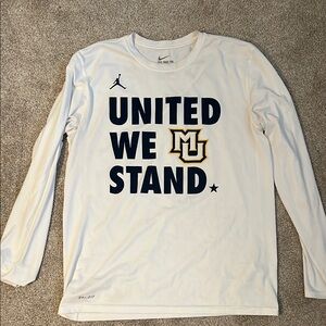 Marquette University Basketball United We Stand' Shirt (Worn)
